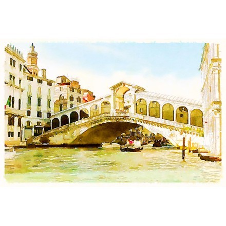 Ρετρό κανάλι στη Βενετία