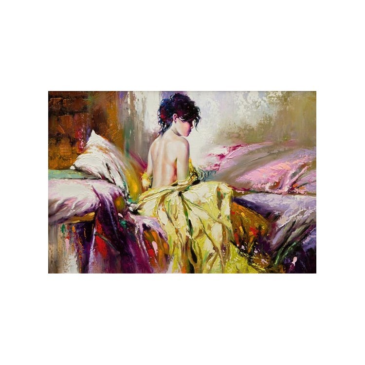  Πορτρέτο γυμνής κοπέλας στο κρεβάτι