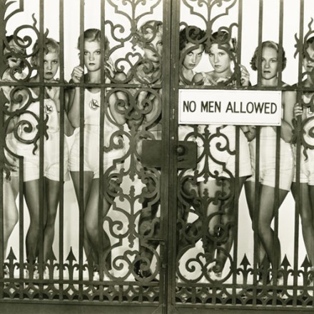 No men allowed