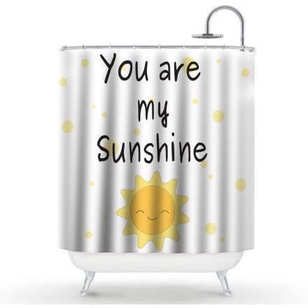 You are my sunshine Κουρτίνα Μπάνιου