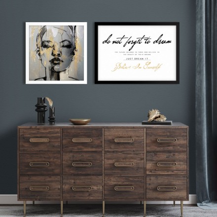 Just dream it Gallery Wall σε Καμβά