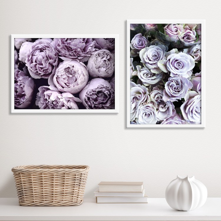 Gallery Wall σε Καμβά Purple roses