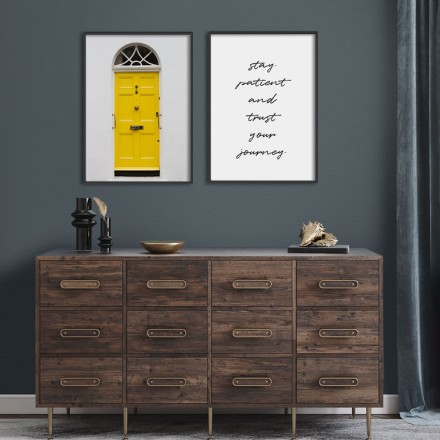 Trust your journey Gallery Wall σε Καμβά