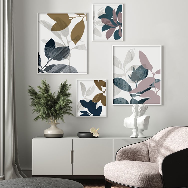 Gallery Wall σε Καμβά Floral art