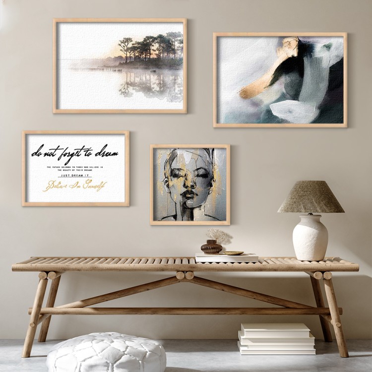 Gallery Wall σε Καμβά Γαλήνια ζωγραφισμένη σύνθεση