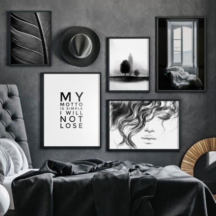 My Motto Gallery Wall σε Καμβά