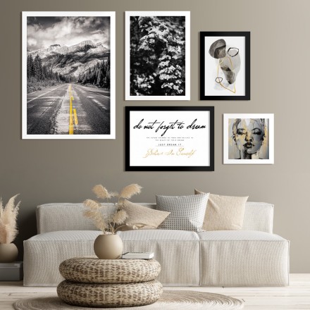 Believe in yourself Gallery Wall σε Καμβά