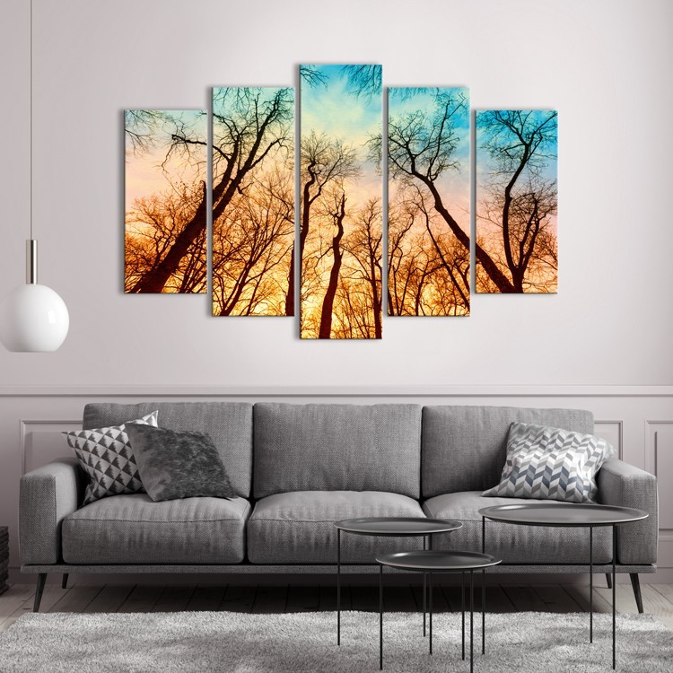 Multi Panel Πίνακας Γυμνά δέντρα