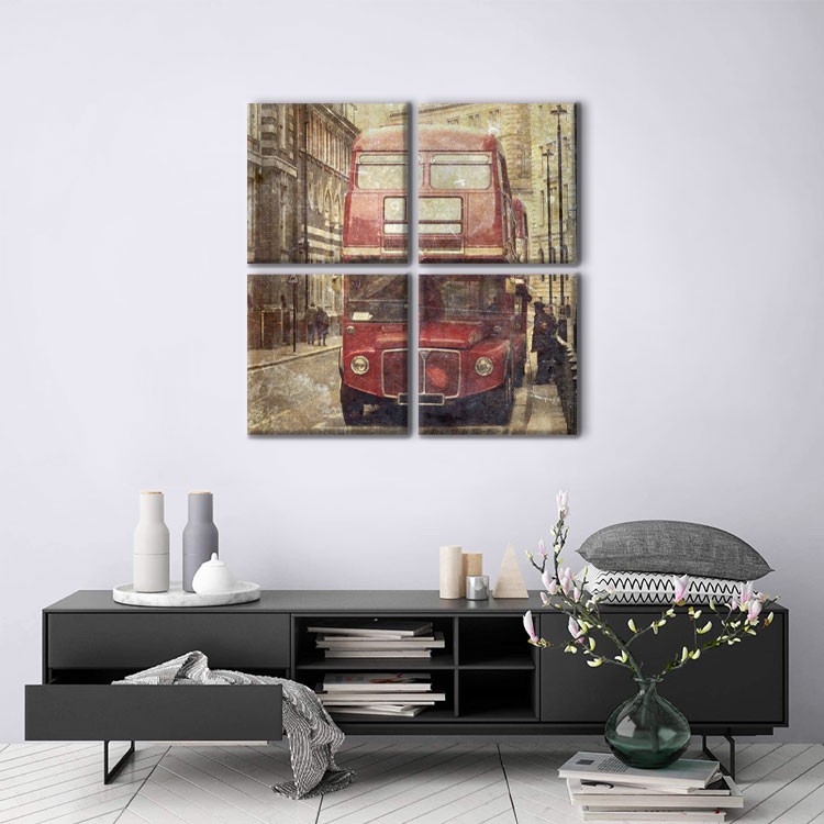 Multi Panel Πίνακας London bus