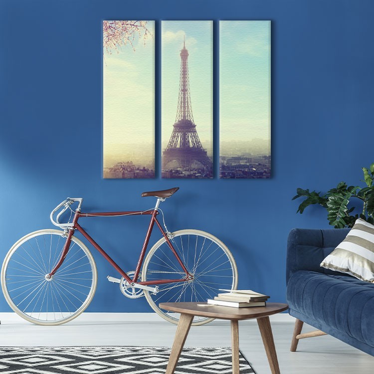 Multi Panel Πίνακας Θέα στο Παρίσι