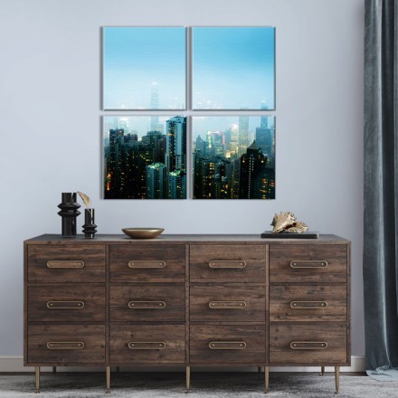 Ουρανοξύστες στη Νέα Υόρκη Multi Panel Πίνακας