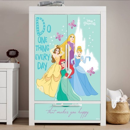 Princess in a veron background! Αυτοκόλλητο Ντουλάπας