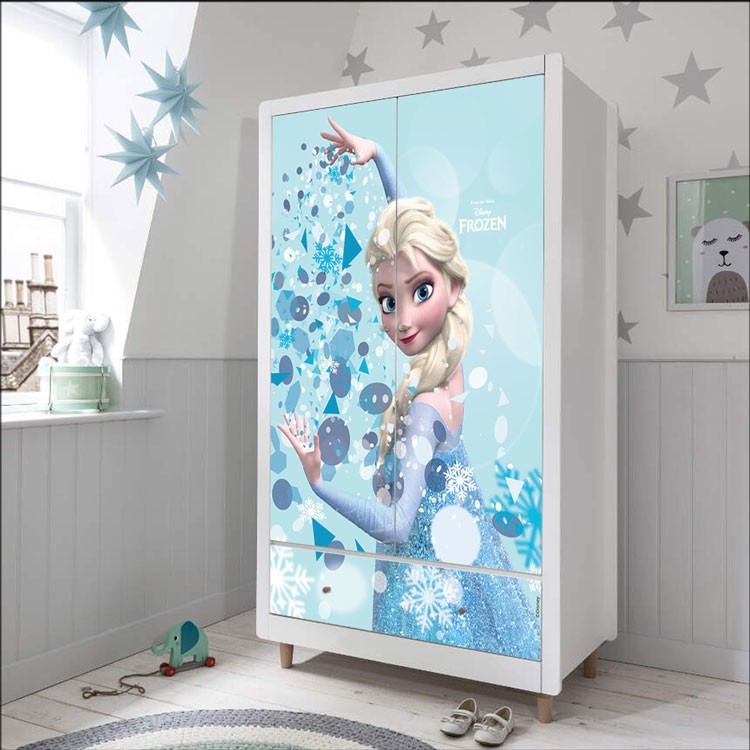 Αυτοκόλλητο Ντουλάπας Elsa is the best, Frozen