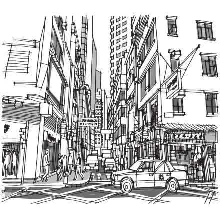 Sketched Town
