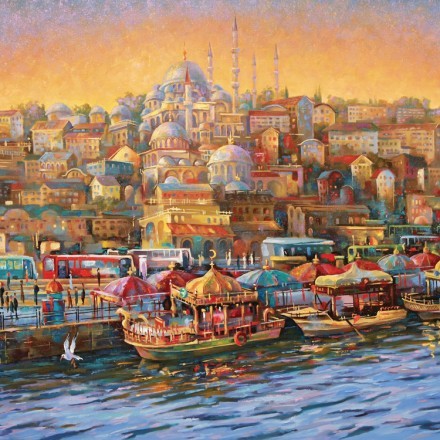 Ελαιογραφία Κωνσταντινούπολης