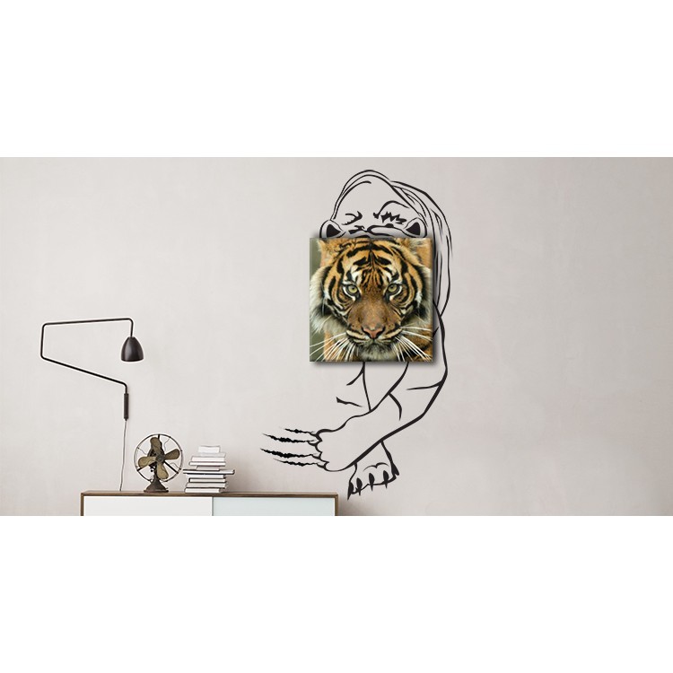 Πίνακα και Αυτοκόλλητο Τίγρης