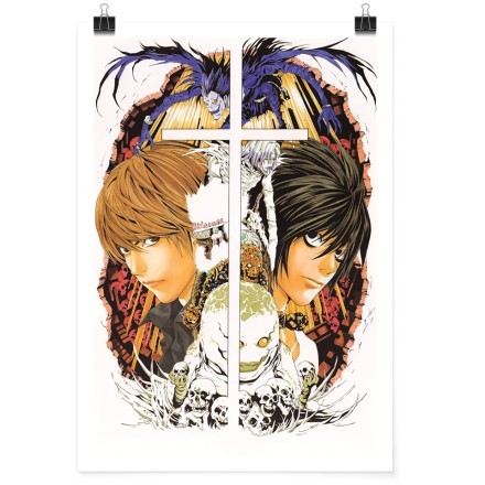Light, L and Rynk - Death Note Πόστερ