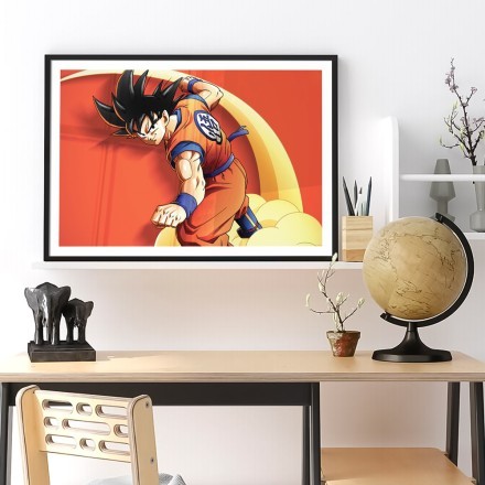 Son Goku ready to fight - Dragon Ball