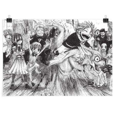 Manga Fairy tail Πόστερ