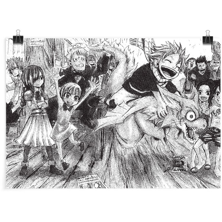 Πόστερ Manga Fairy tail