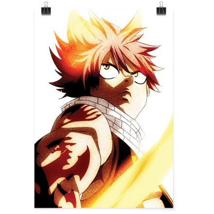 Natsu the Fire Dragon King - Fairy Tail Πόστερ