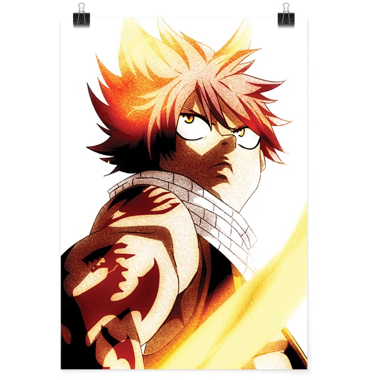 Πόστερ Natsu the Fire Dragon King - Fairy Tail