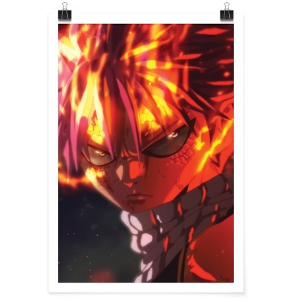 Natsu Dragneel force - Fairy Tail Πόστερ