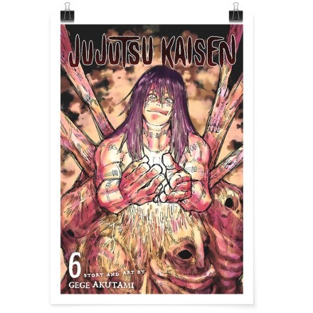Vol. 6: Black Flash - Jujutsu Kaisen Πόστερ