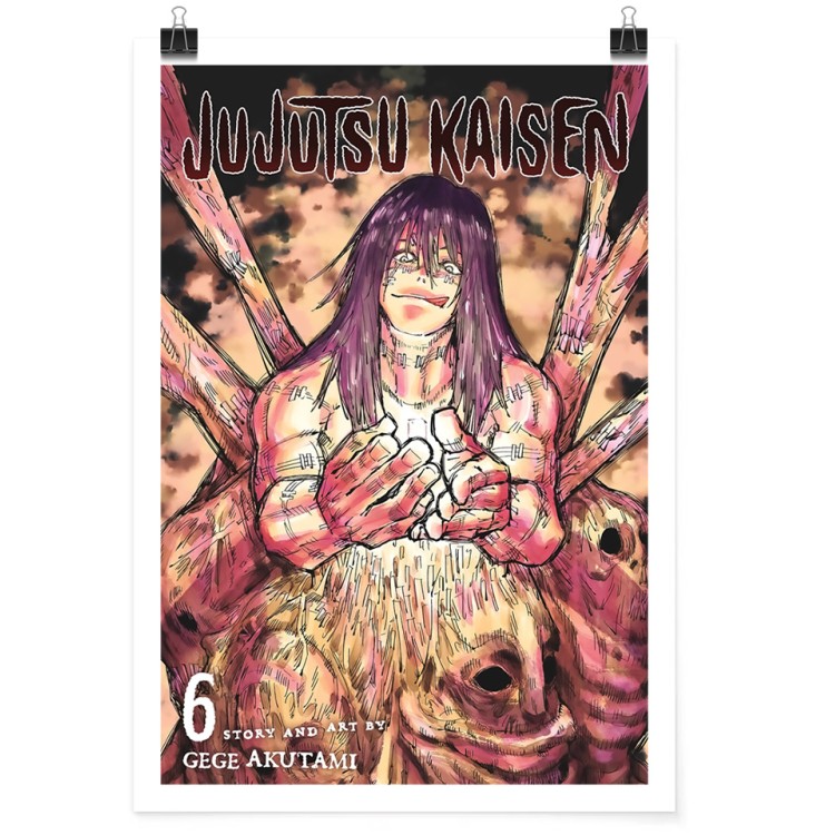 Πόστερ Vol. 6: Black Flash - Jujutsu Kaisen