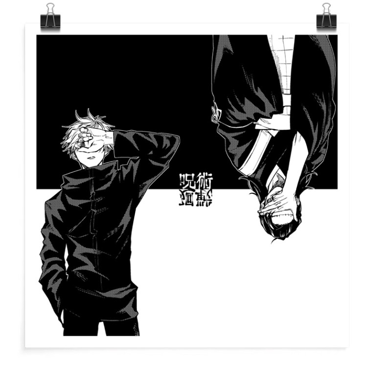 Πόστερ Saturo Gojo & Geto Suguru - Jujutsu Kaisen