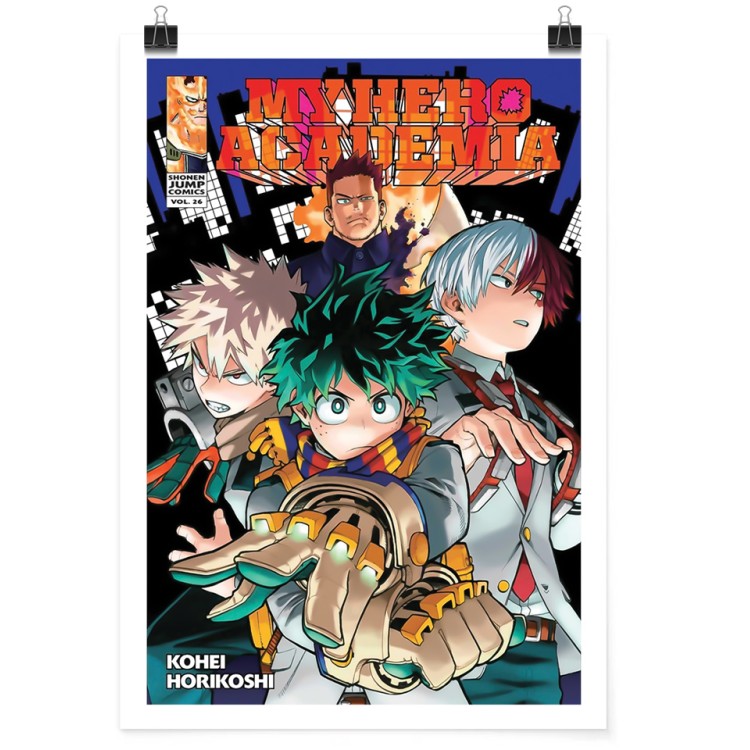 Πόστερ Deku, Bakugou, Todorki - My Hero Academia