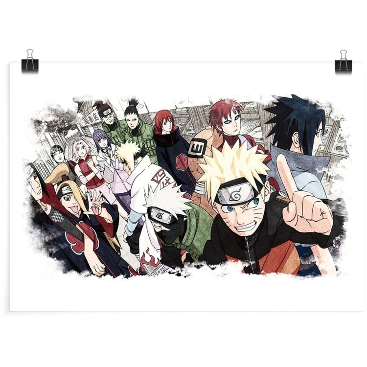 Πόστερ Naruto heroes - Naruto & Boruto