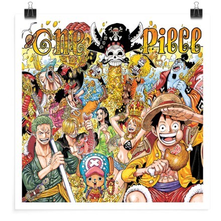 The Strawhats in Gold - One Piece Πόστερ