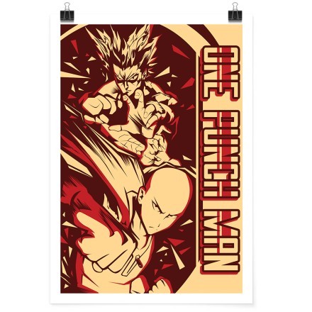 Saitama ex Garan - One Punch Man Πόστερ