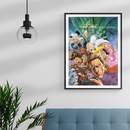 Saitama and the 5 heroes - One Punch man
