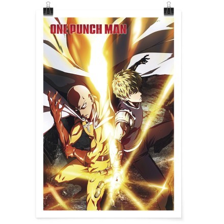 Saitama & Genos - One Punch Man Πόστερ