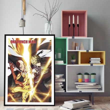 Saitama & Genos - One Punch Man