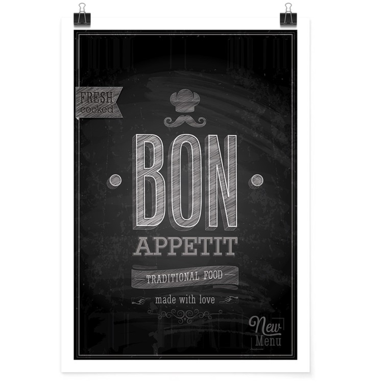 Πόστερ Bon appetit