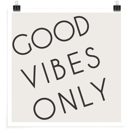 Good vibes only Πόστερ