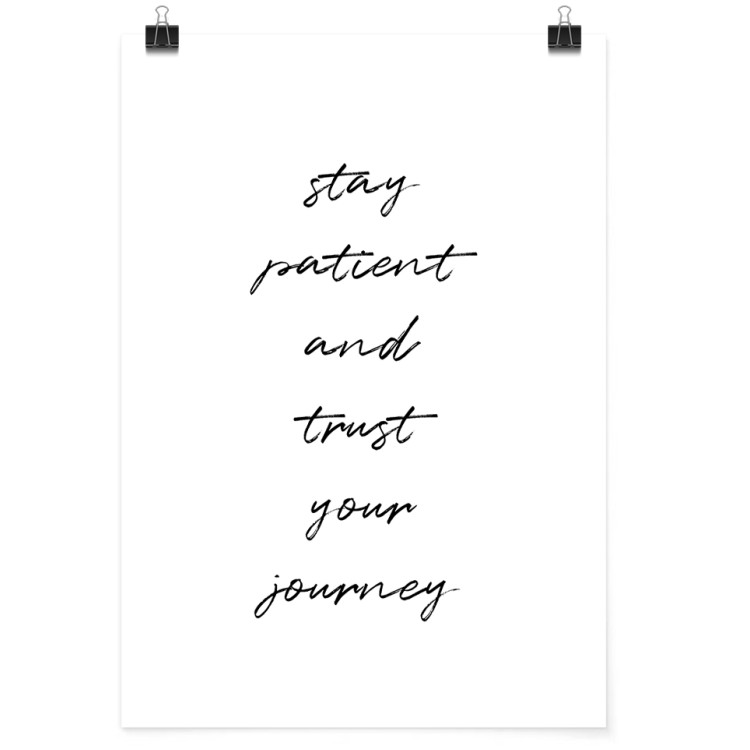 Πόστερ Stay Patient