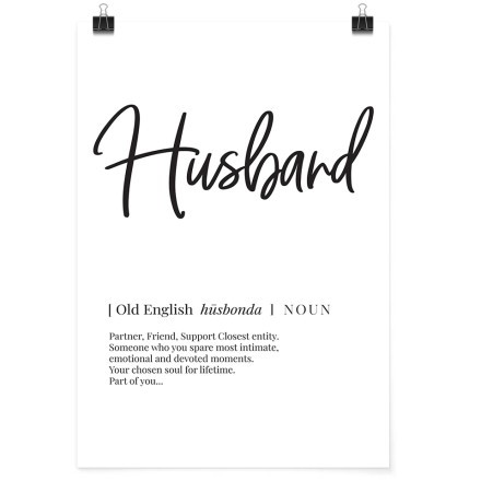 Husband Πόστερ