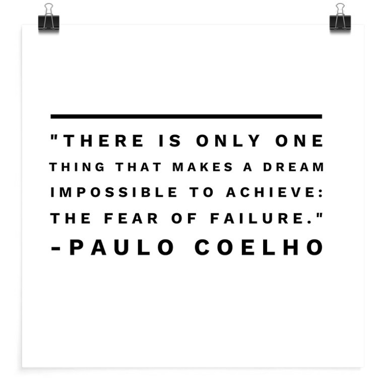 Πόστερ Λόγια του Paulo Coelho