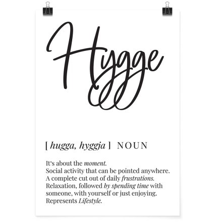 Hygge Πόστερ