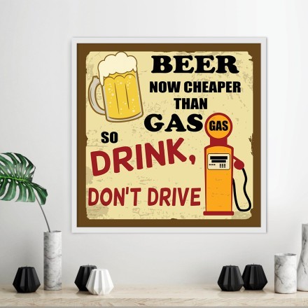 Drink, don't drive