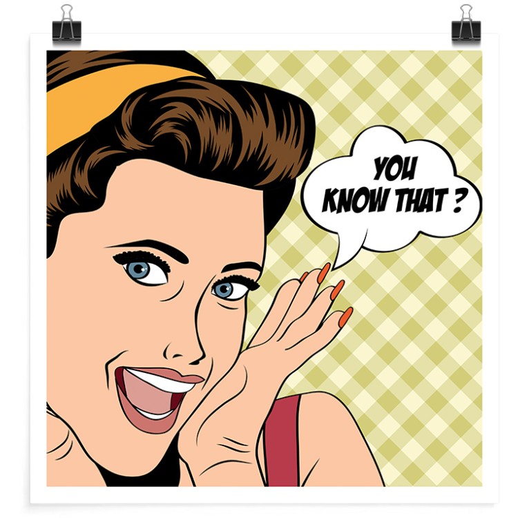 Πόστερ You know that?