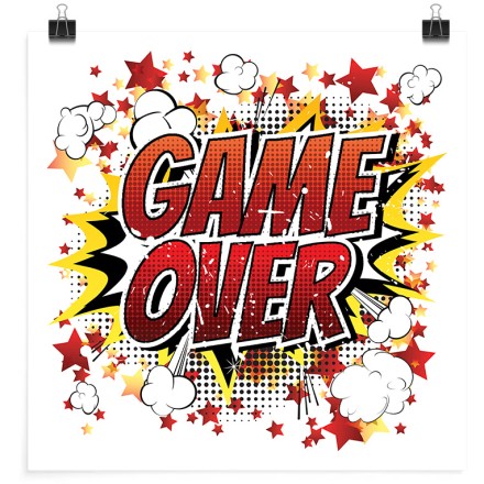 Game Over! Πόστερ