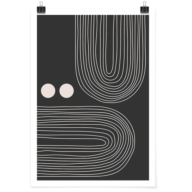 Πόστερ Black & white lines