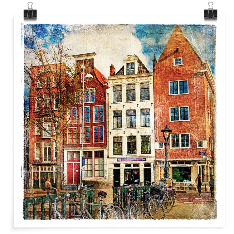 Πόστερ Κτίρια στο Άμστερνταμ