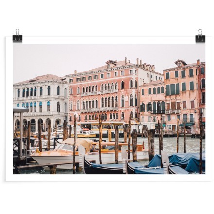 Βάρκες στο κανάλι της Βενετίας
