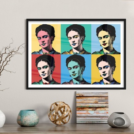 Πολύχρωμα μοτίβα Frida Kaylo
